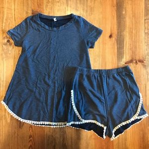 Pink Blush Maternity Pajamas